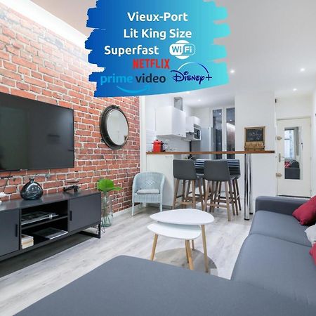 Апартаменти Sud Passion - Fada Vieux Port - Calme - Linge De Qualite - Lit King Size - Fibre Марсель Екстер'єр фото